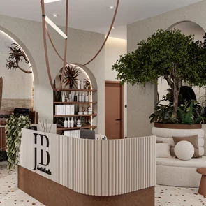 Realizácia a zariadenie interiéru kaderníctva - Hair Studio Jirko Blatný 5/2024 Realizácia a zariadenie interiéru kaderníctva - Hair Studio Jirko Blatný 5/2024